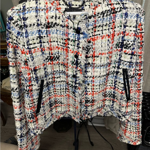 Rag and Bone Otis Tweed Jacket size Large EUC - Picture 7 of 10